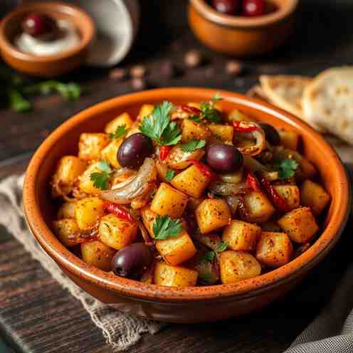 Classic Batata Harra - Spicy Vegan Recipe